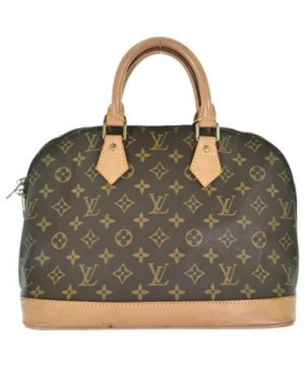 Louis Vuitton Alma Handbag Brown All over